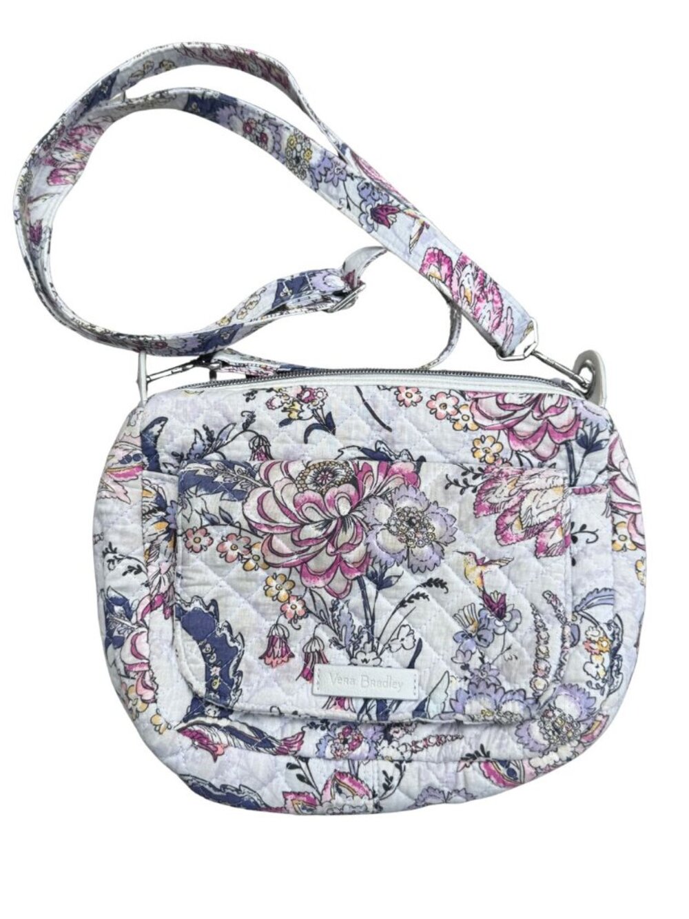 Vera Bradley Floral Hummingbird Crossbody Bag Cottagecore 🌸🦋